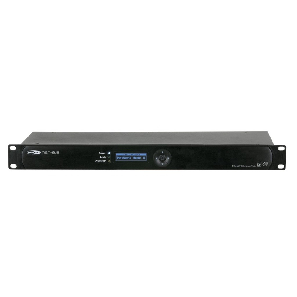 NODO ETHERNET DMX 8 OUT