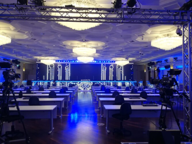 Sala stampa Sanremo 2021